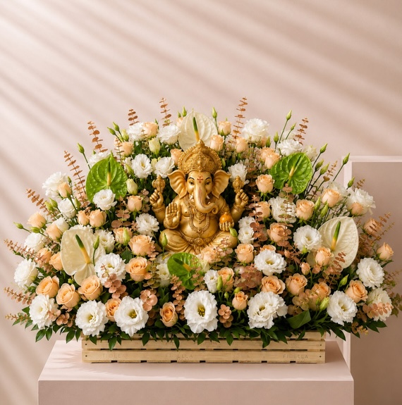  GANPATI IVORY BLESSING